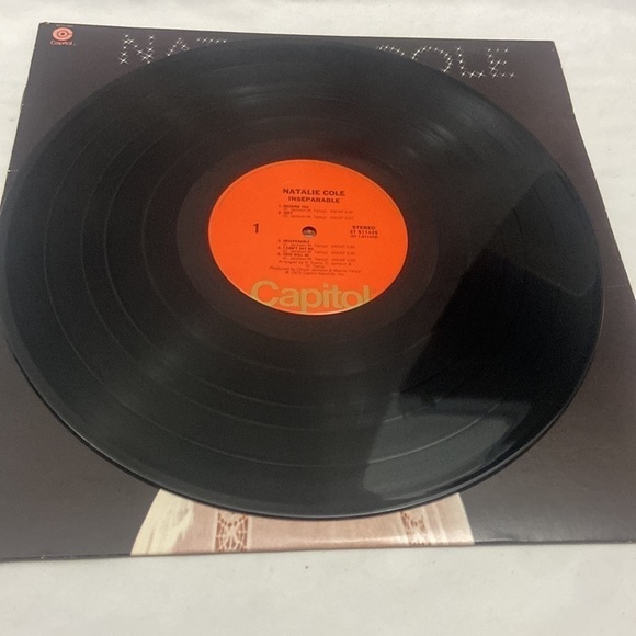 Natalie Cole Inseparable Capitol Records 1975 Vinyl Record LP - Picture 4 of 9
